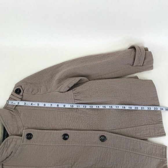 Zara Woman Wool Blend Jacket Women's Size Small Cropped 3-Button Fully Lined - Picture 10 of 10